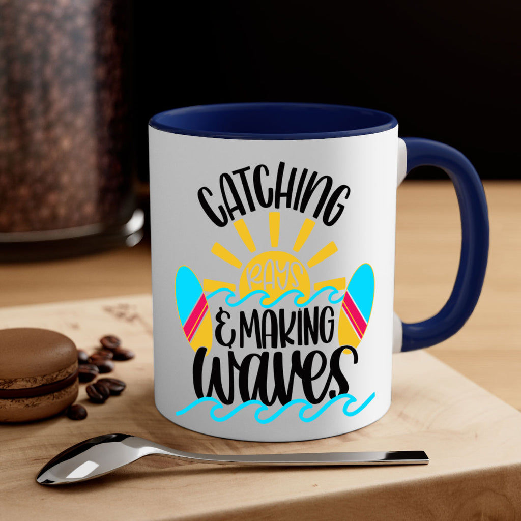 Catching Rays Making Waves Style 49#- Summer-Mug / Coffee Cup