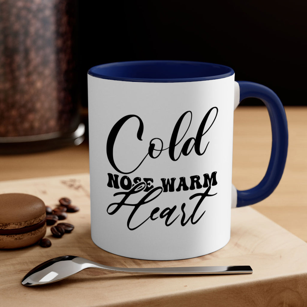 Cold nose warm heart 56#- winter-Mug / Coffee Cup