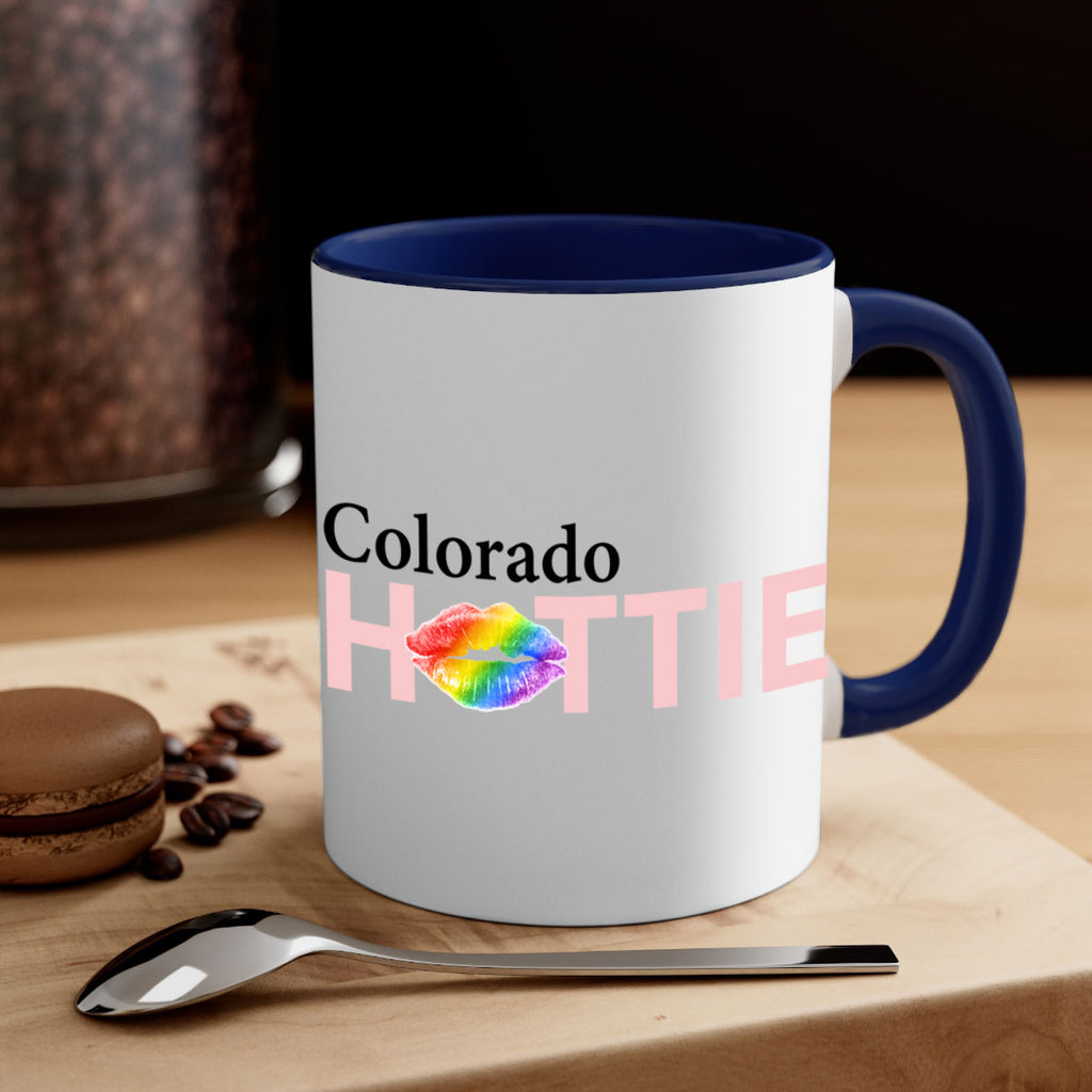 Colorado Hottie with rainbow lips 6#- Hottie Collection-Mug / Coffee Cup