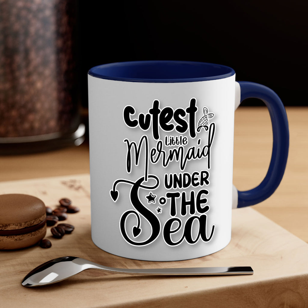Cutest Little Mermaid Under The 98#- mermaid-Mug / Coffee Cup