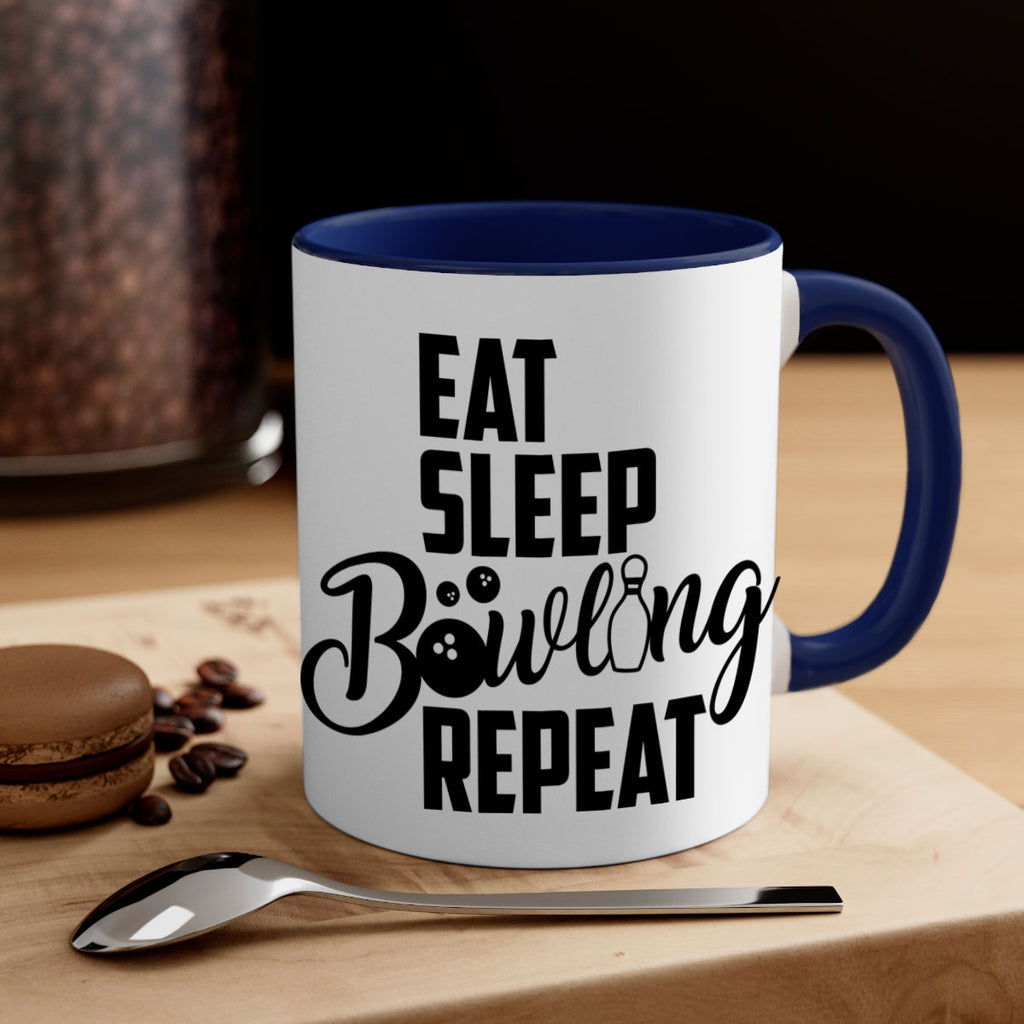 Eat Sleep Bowling Repeat 1322#- bowling-Mug / Coffee Cup