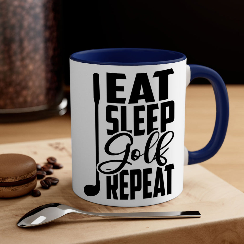 Eat Sleep Golf Repeat 1312#- golf-Mug / Coffee Cup
