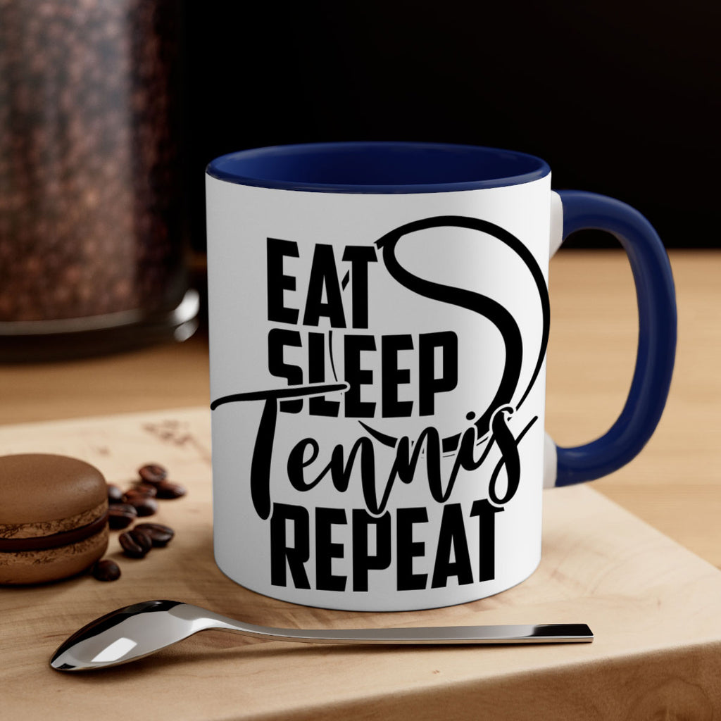 Eat Sleep Tennis Repeat 1292#- tennis-Mug / Coffee Cup