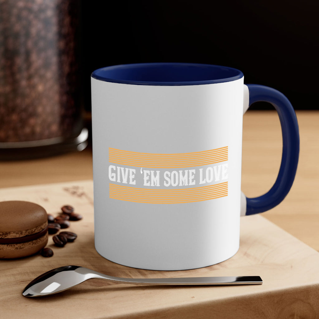 Give ‘em some love 2258#- badminton-Mug / Coffee Cup