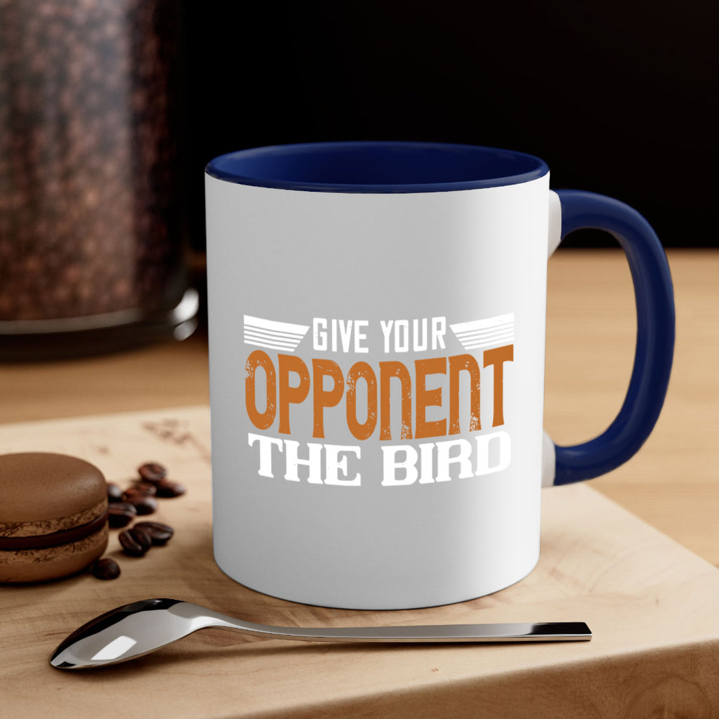 Give your opponent the bird 2268#- badminton-Mug / Coffee Cup