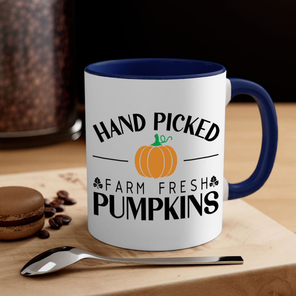 Hand Picked Farm Fresh Pumpkins 215#- fall-Mug / Coffee Cup
