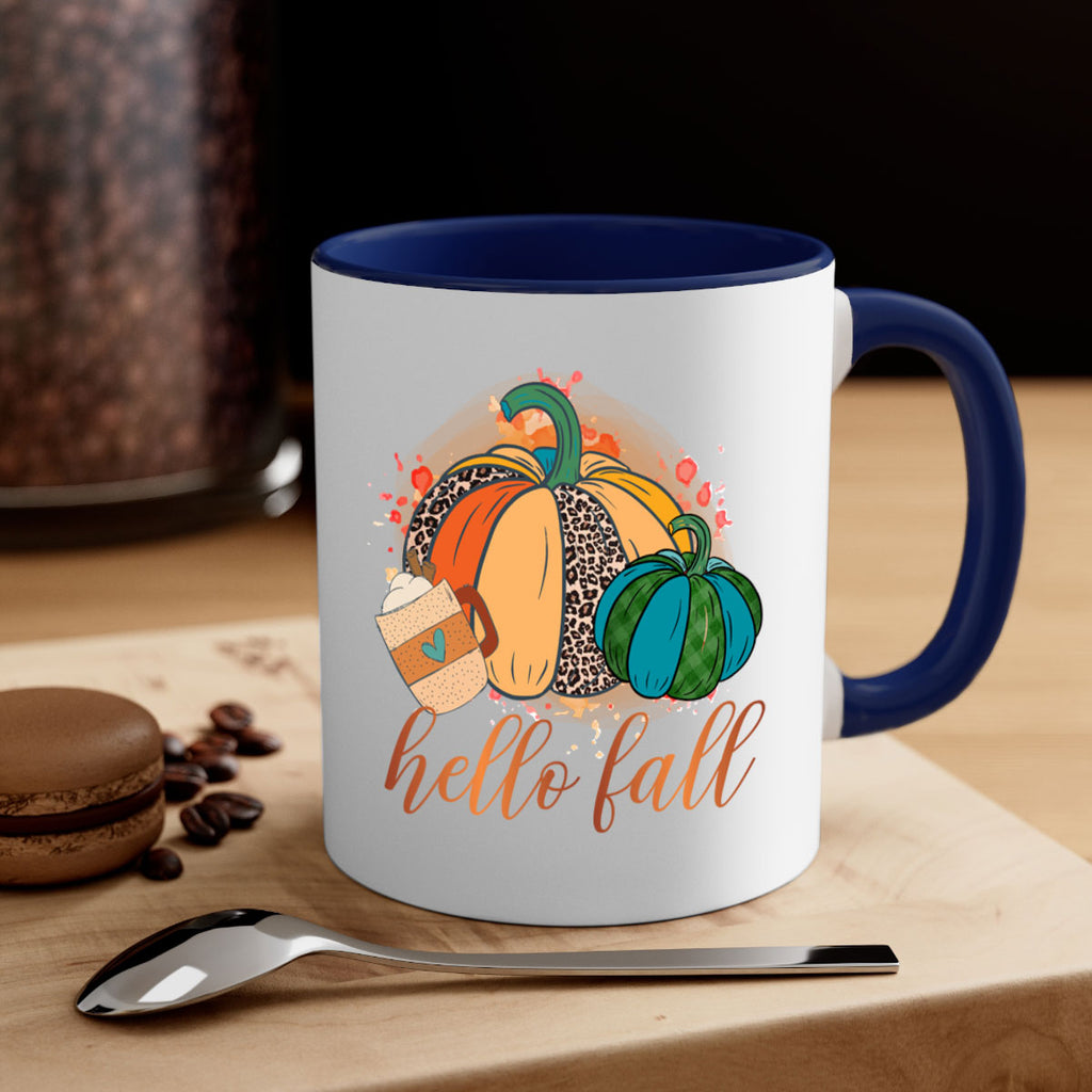 Hello Fall 282#- fall-Mug / Coffee Cup