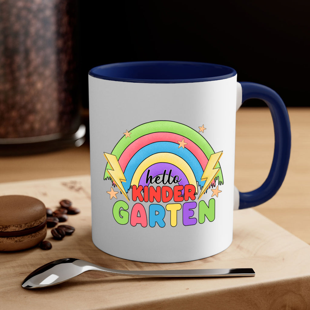 Hello Kindergarten Rainbow 5#- Kindergarten-Mug / Coffee Cup