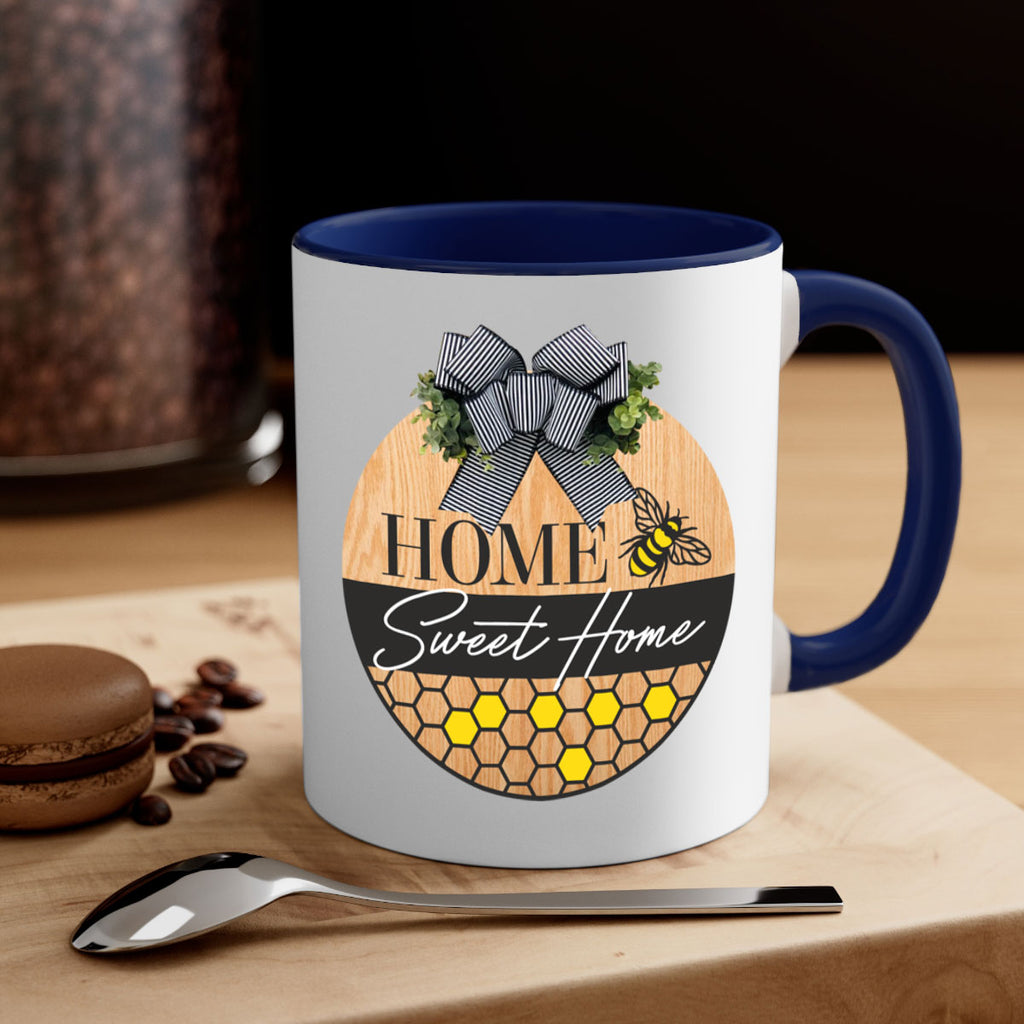 Home Sweet home bee and hive Mockup241#- spring-Mug / Coffee Cup