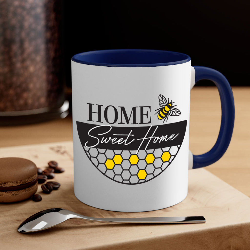 Home Sweet home bee and hive244#- spring-Mug / Coffee Cup