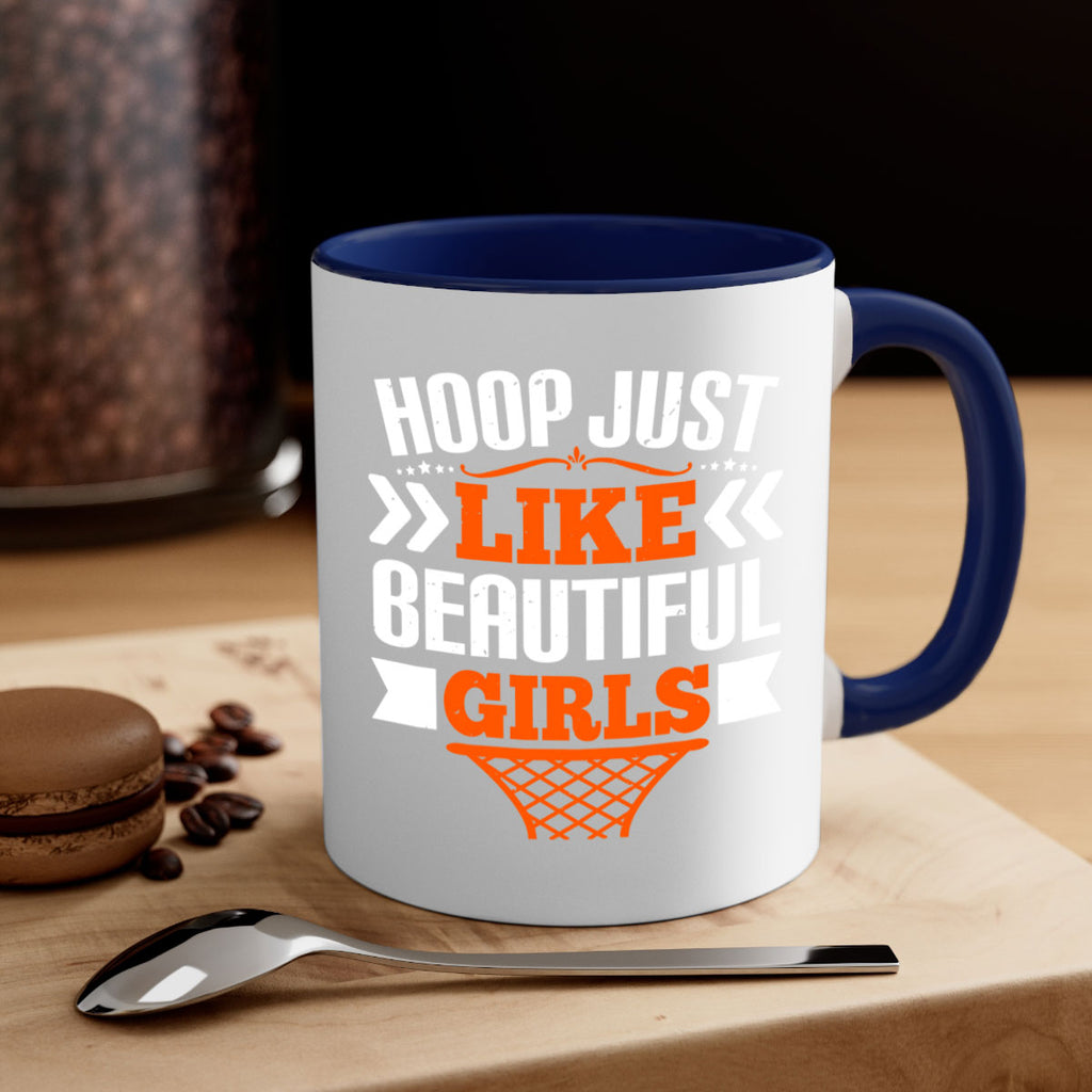 Hoop just like beautiful girls 1179#- basketball-Mug / Coffee Cup