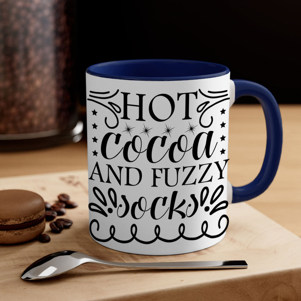 Hot Cocoa and Fuzzy Socks 217#- winter-Mug / Coffee Cup