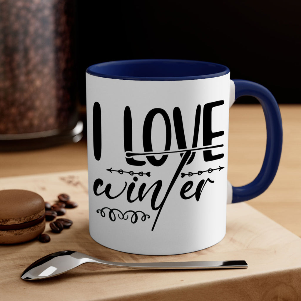 I love winter 243#- winter-Mug / Coffee Cup
