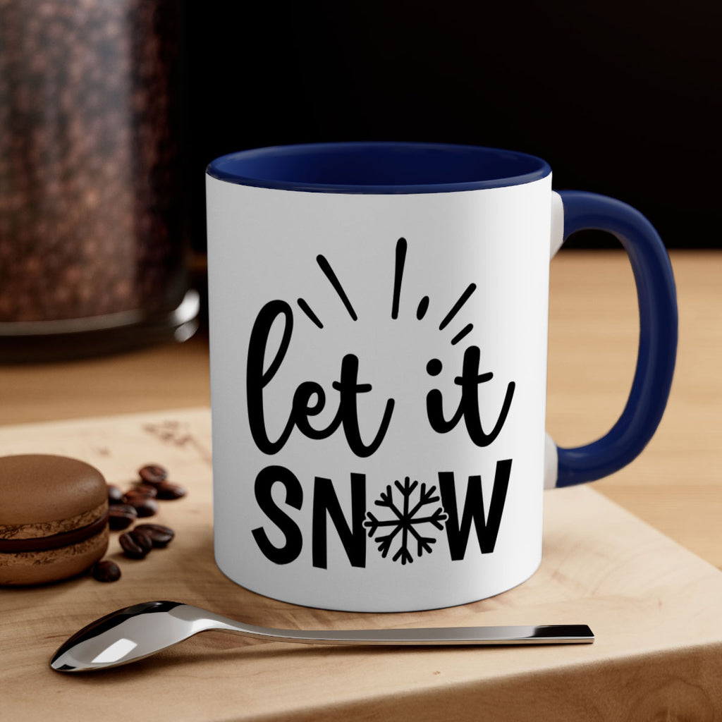Let It Snow 283#- winter-Mug / Coffee Cup