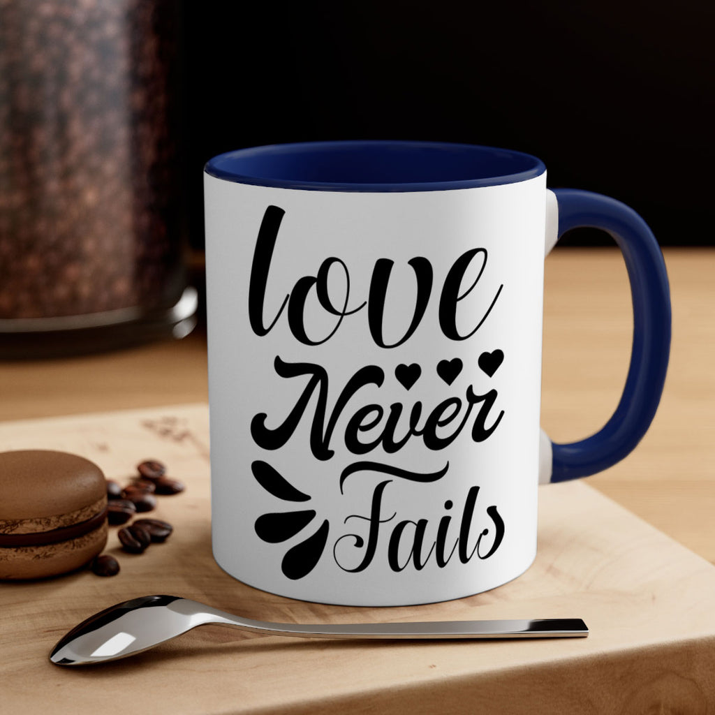 Love Never Fails 316#- winter-Mug / Coffee Cup