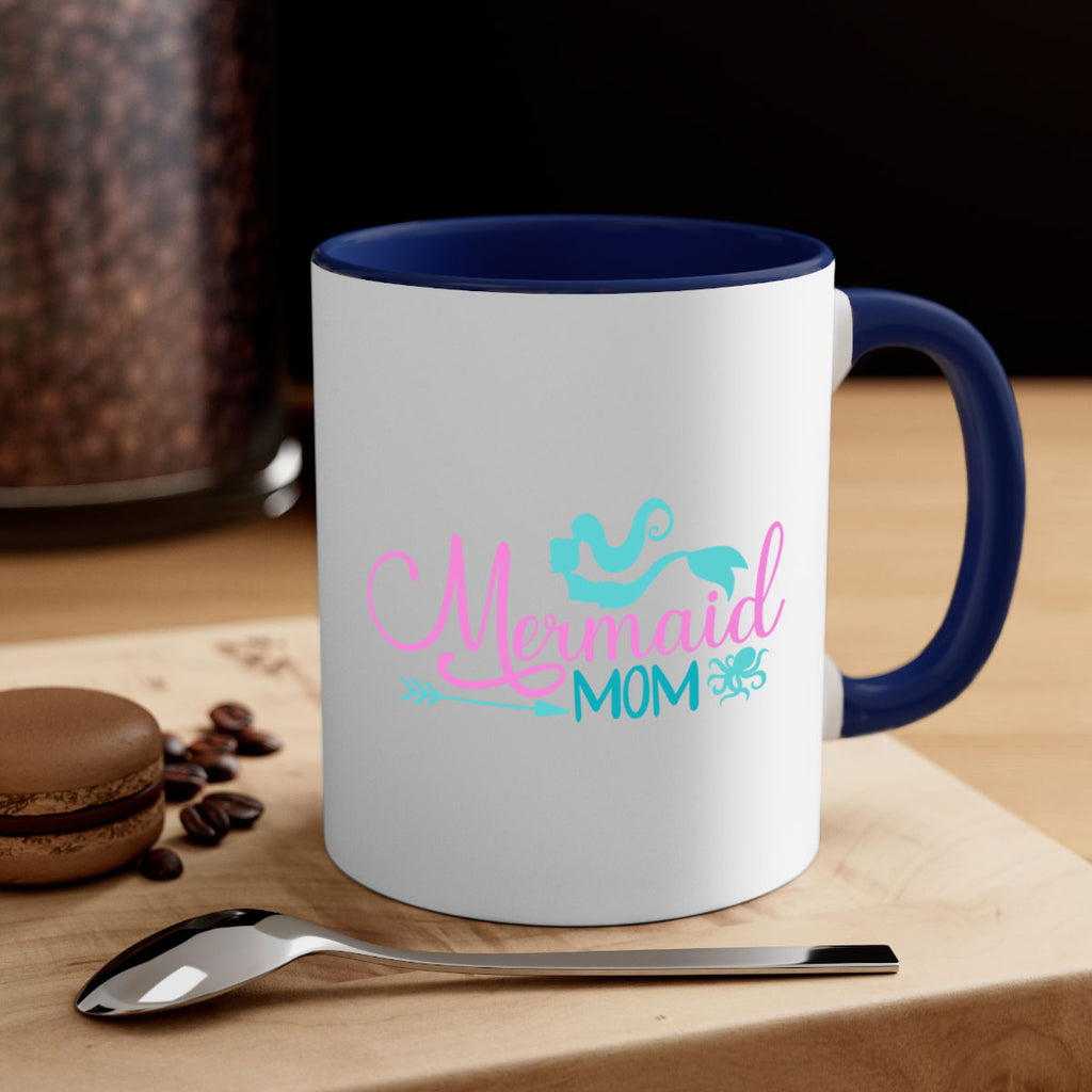 Mermaid Mom 374#- mermaid-Mug / Coffee Cup