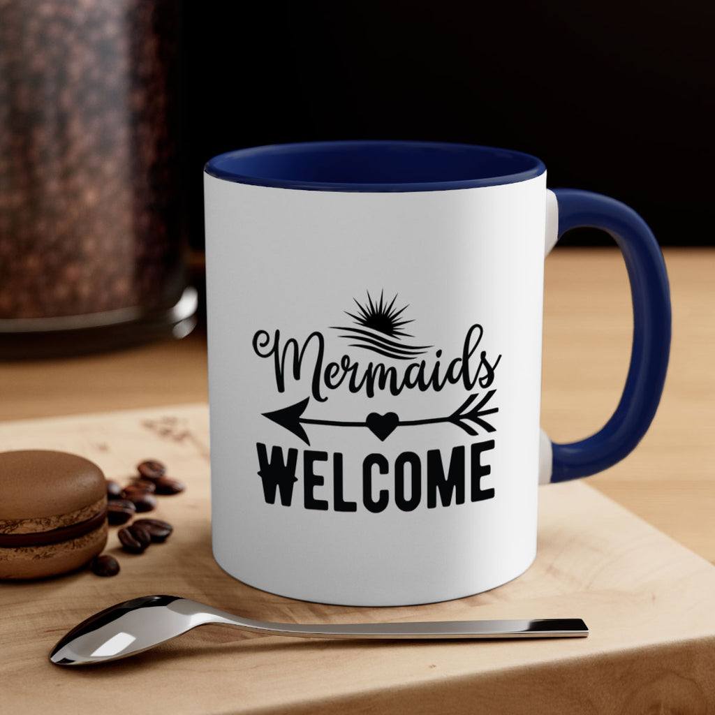 Mermaids Welcome 500#- mermaid-Mug / Coffee Cup