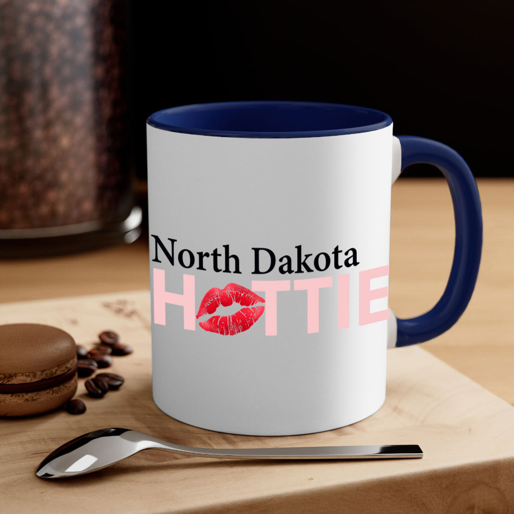 North Dakota Hottie With Red Lips 34#- Hottie Collection-Mug / Coffee Cup