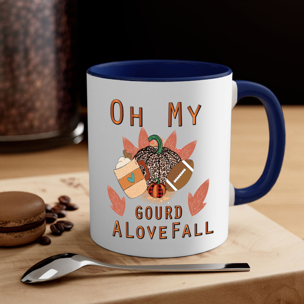 Oh My Gourd A Love Fall 452#- fall-Mug / Coffee Cup