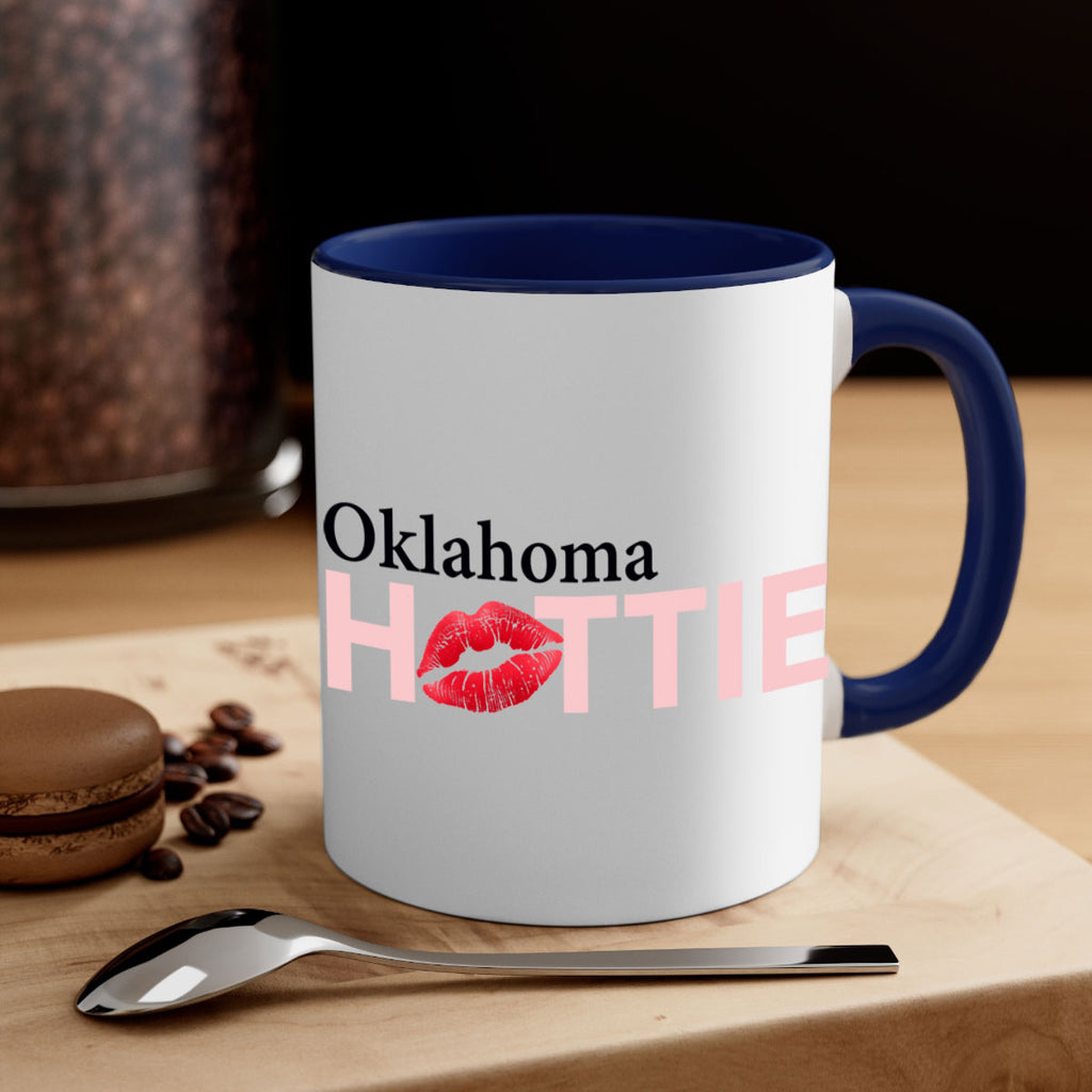 Oklahoma Hottie With Red Lips 36#- Hottie Collection-Mug / Coffee Cup