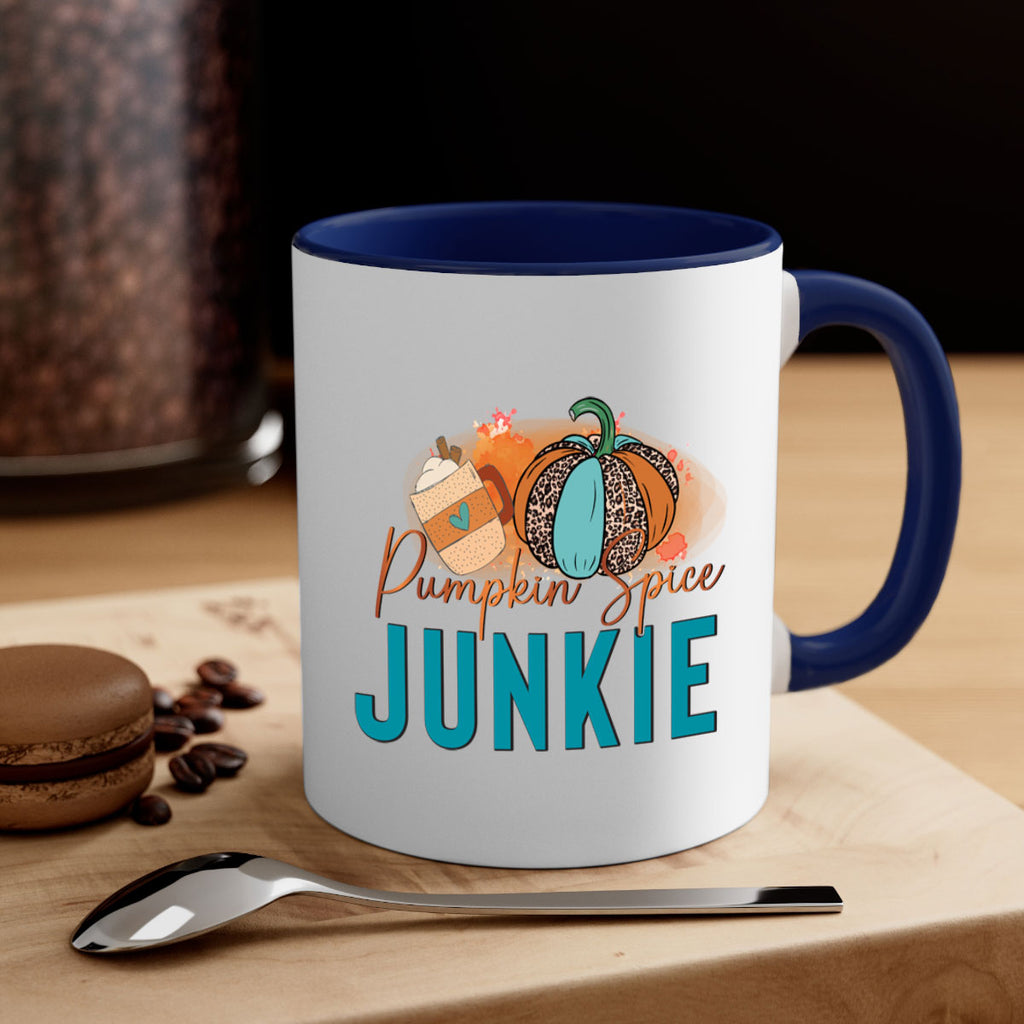 Pumpkin Spice Junkie 550#- fall-Mug / Coffee Cup