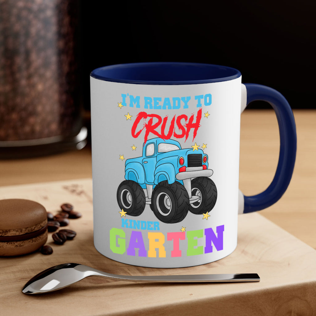 Ready to Crush Kindergarten MonsterTruck 16#- Kindergarten-Mug / Coffee Cup