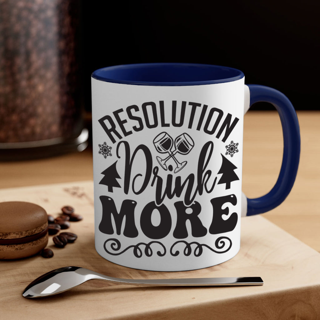 Resolution drink more 349#- winter-Mug / Coffee Cup