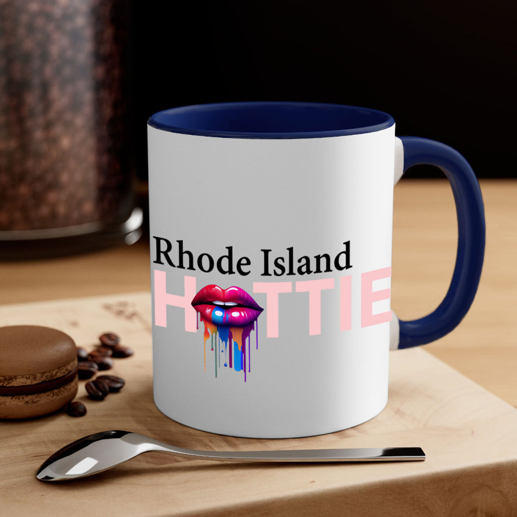 Rhode Island Hottie with dripping lips 39#- Hottie Collection-Mug / Coffee Cup