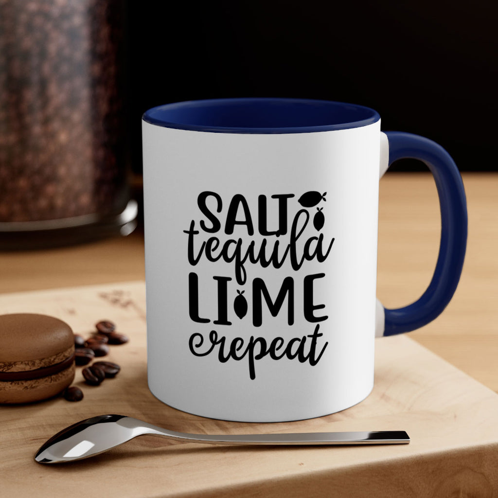 Salt tequila lime repeat 558#- mermaid-Mug / Coffee Cup