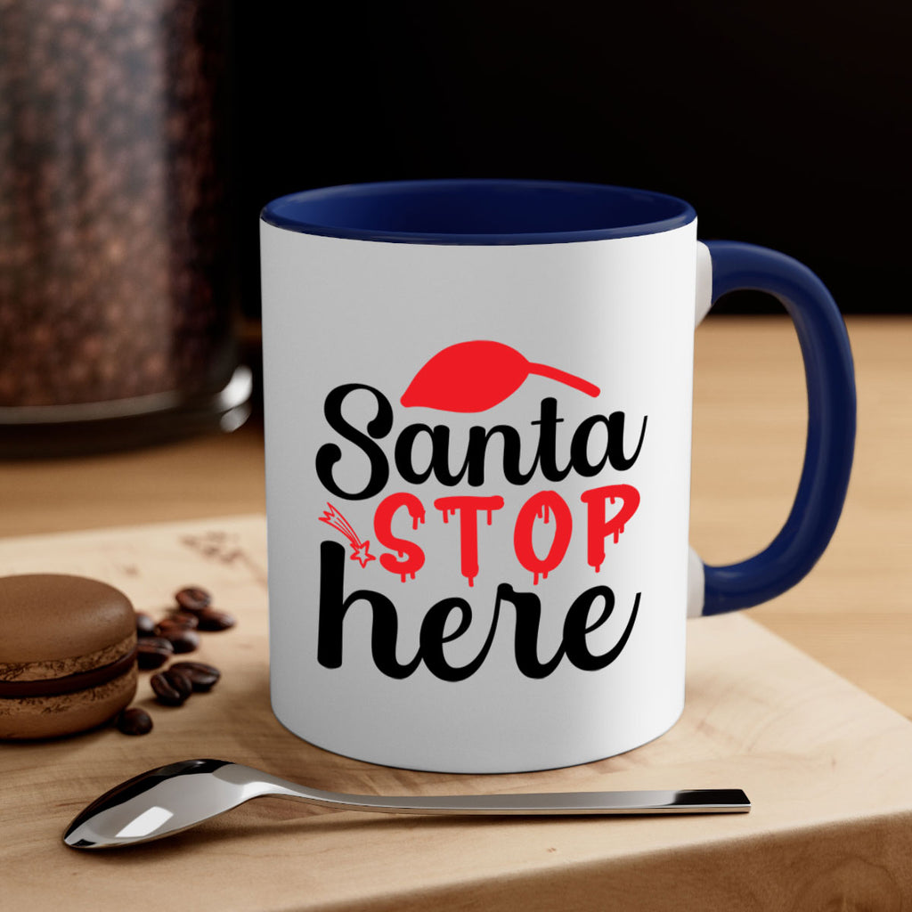 Santa stop here 352#- winter-Mug / Coffee Cup