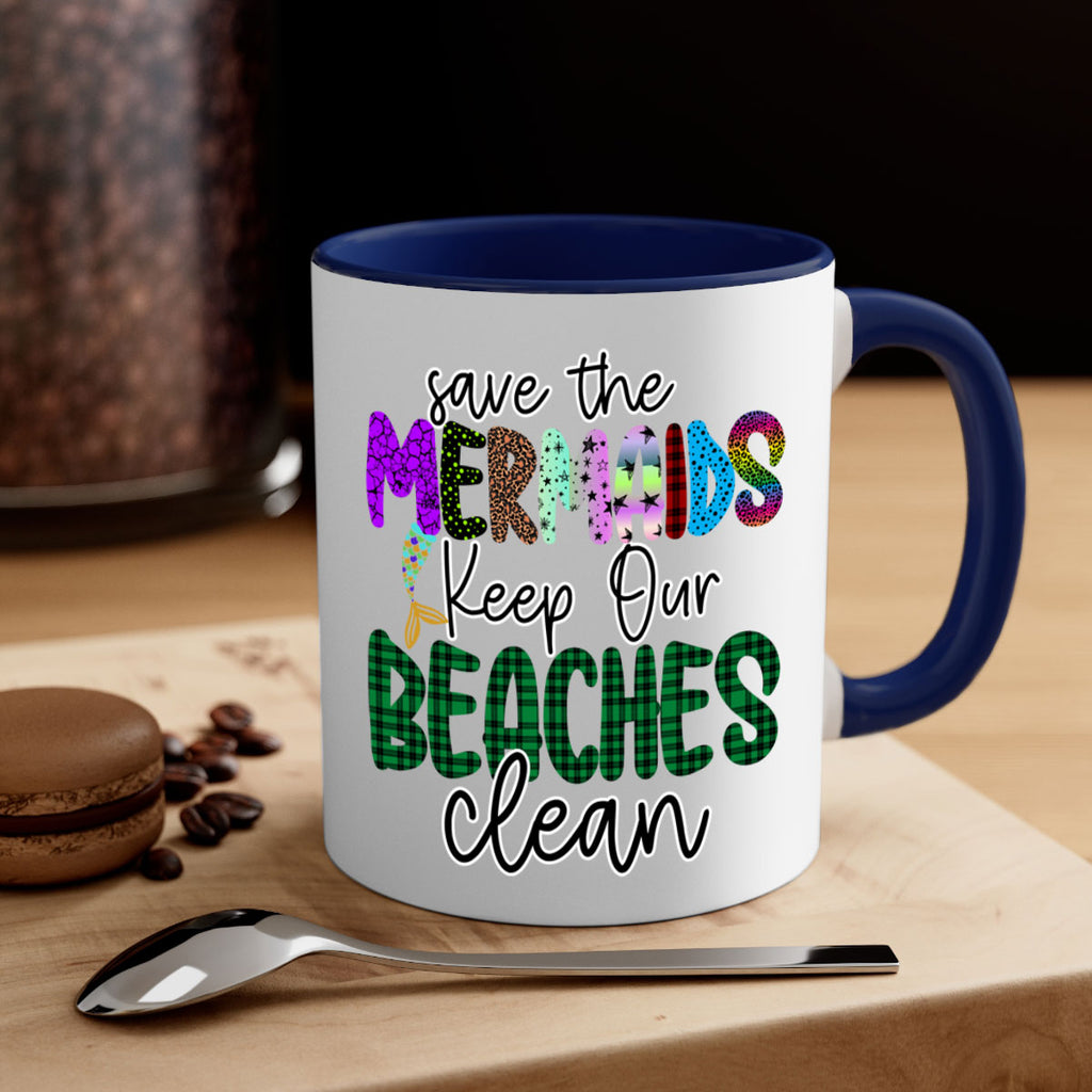 Save The Mermaids Keep Our 575#- mermaid-Mug / Coffee Cup