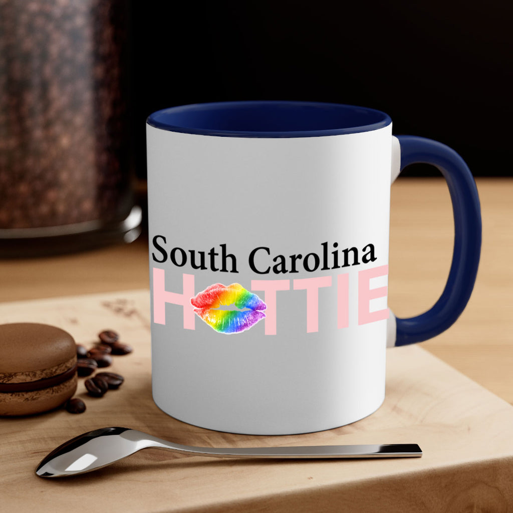 South Carolina Hottie with rainbow lips 40#- Hottie Collection-Mug / Coffee Cup