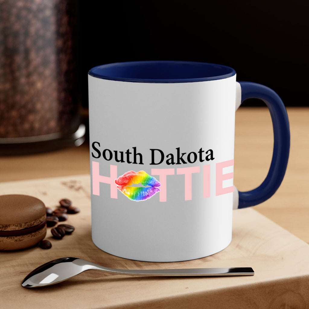 South Dakota Hottie with rainbow lips 41#- Hottie Collection-Mug / Coffee Cup