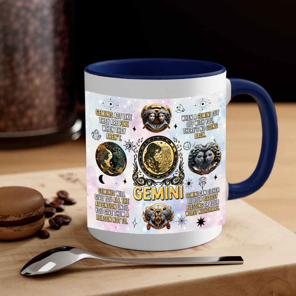 StraightGemini 472#- zodiac-Mug / Coffee Cup