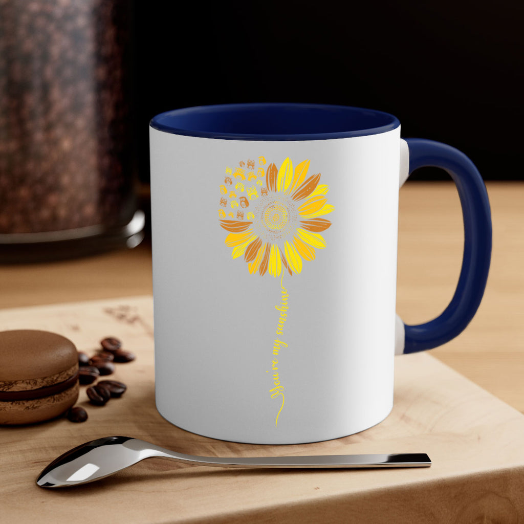 Sunflower Owl You Are My A TurtleRabbit 19#- owl-Mug / Coffee Cup