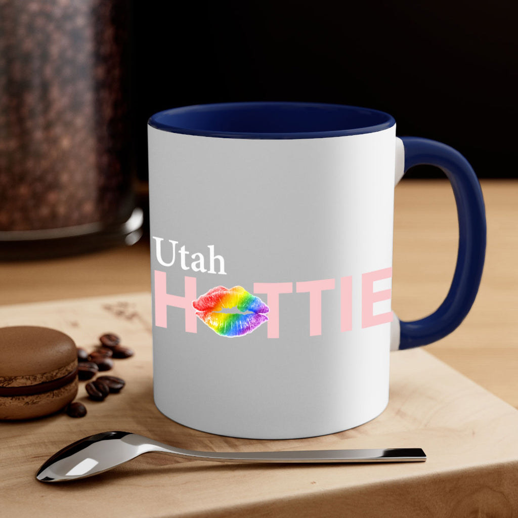 Utah Hottie with rainbow lips 95#- Hottie Collection-Mug / Coffee Cup