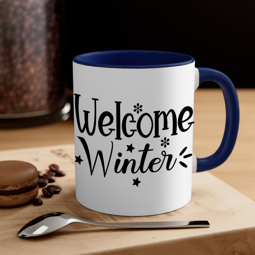 Welcome Winter476#- winter-Mug / Coffee Cup
