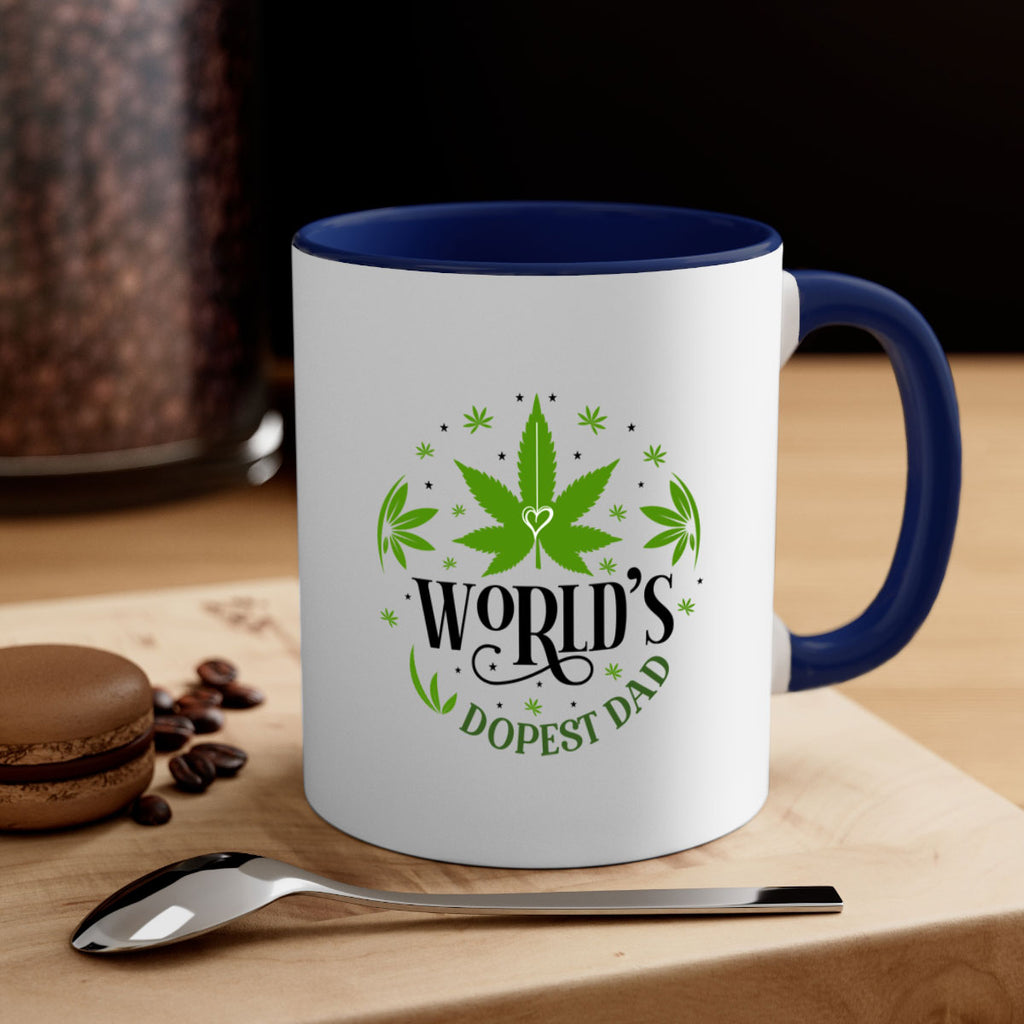 Worlds Dopest Dad 305#- marijuana-Mug / Coffee Cup