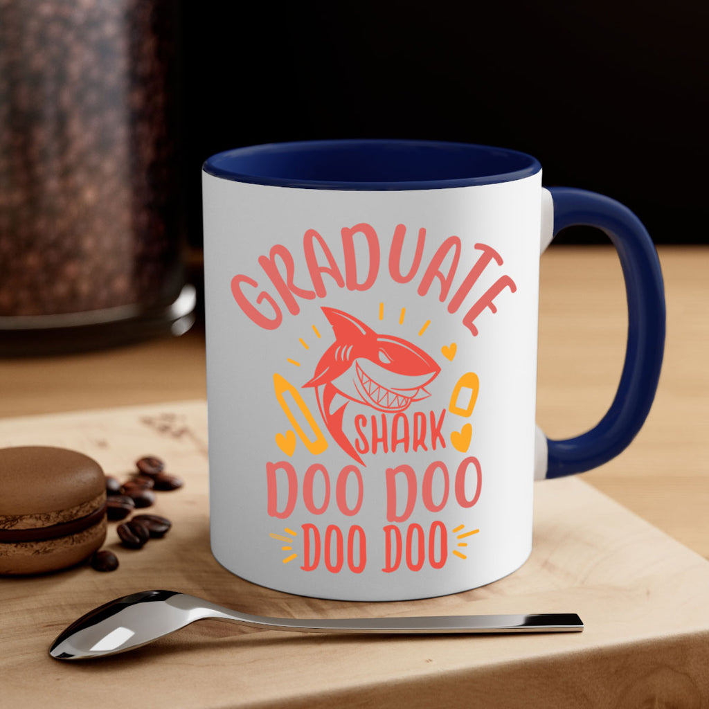 graduate shark doo doo doo doo 1#- graduation-Mug / Coffee Cup