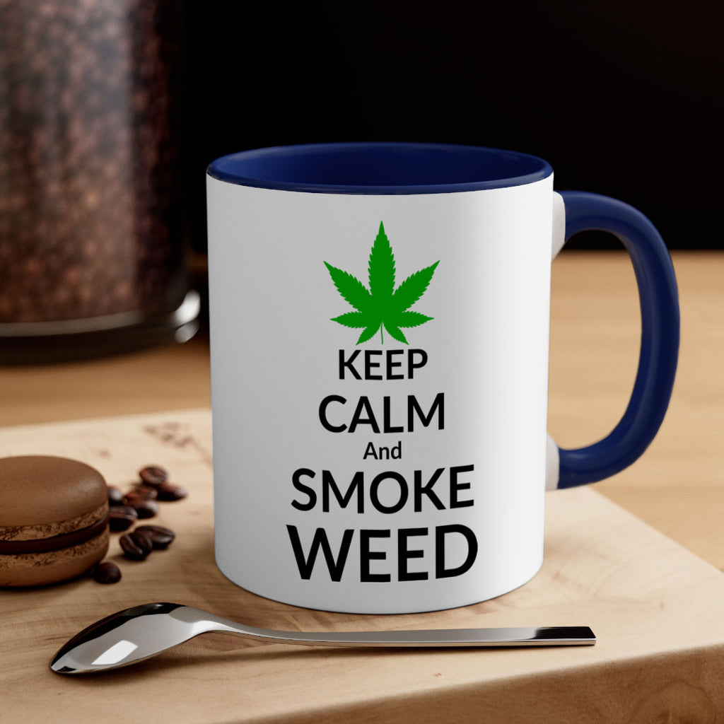 keep calm and smoke weed 173#- marijuana-Mug / Coffee Cup