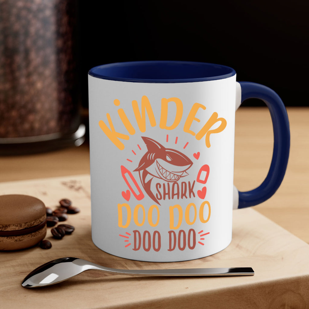 kinder shark doo doo 15#- preK-Mug / Coffee Cup