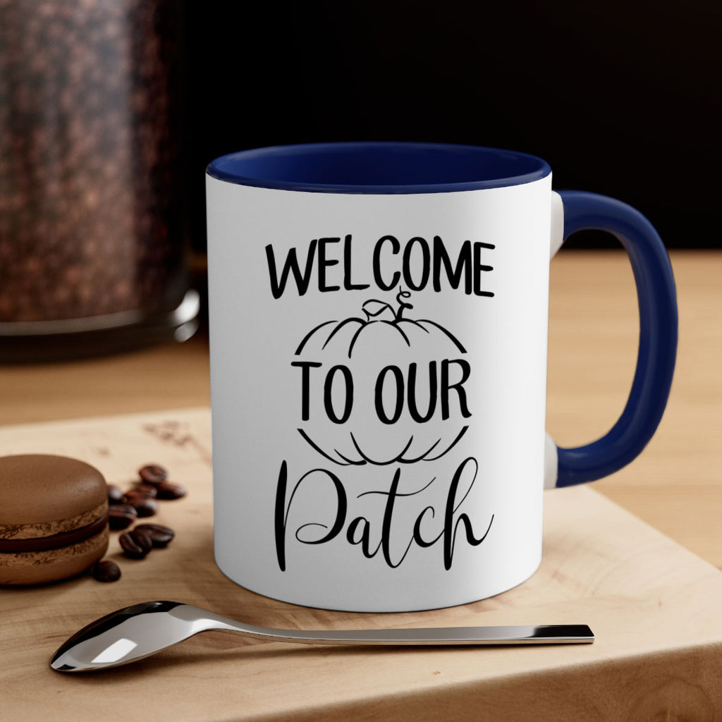 welcome to our patch 632#- fall-Mug / Coffee Cup