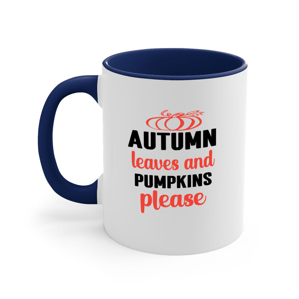 Autumn leaves and pumpkins please 27#- fall-Mug / Coffee Cup