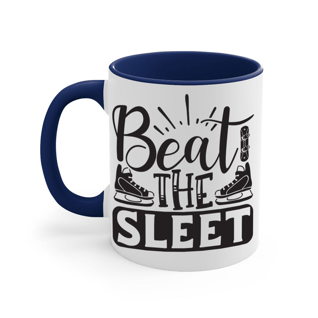 Beat the sleet 24#- winter-Mug / Coffee Cup