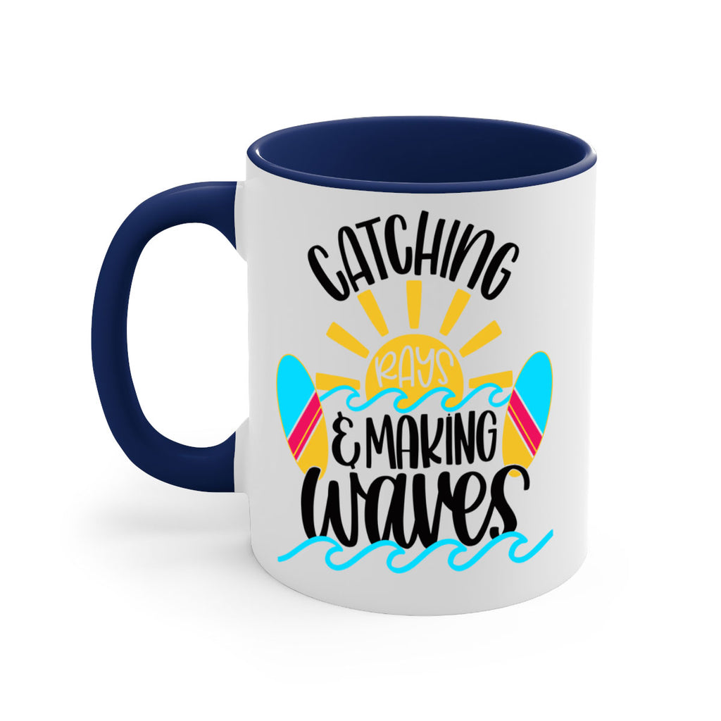Catching Rays Making Waves Style 49#- Summer-Mug / Coffee Cup