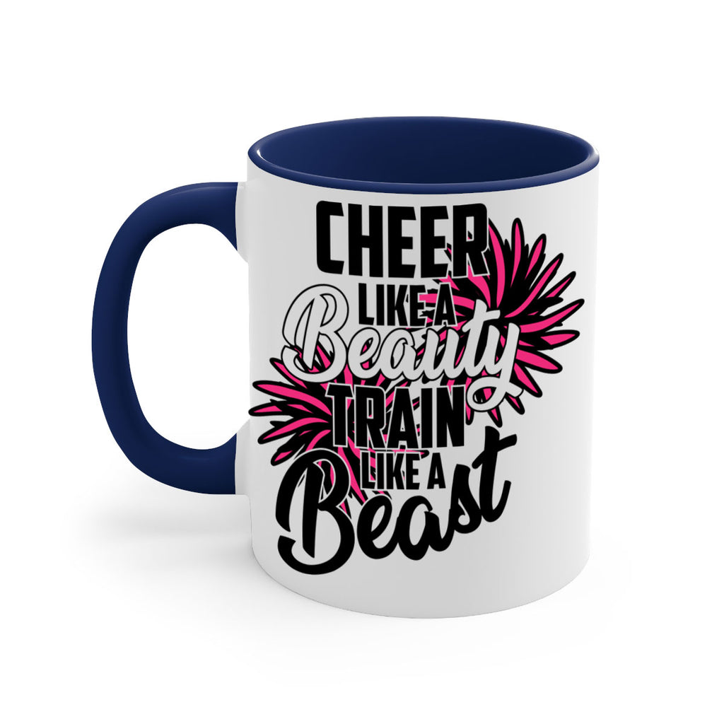 Cheer like a Beauty Train like a Beast 1388#- cheer-Mug / Coffee Cup