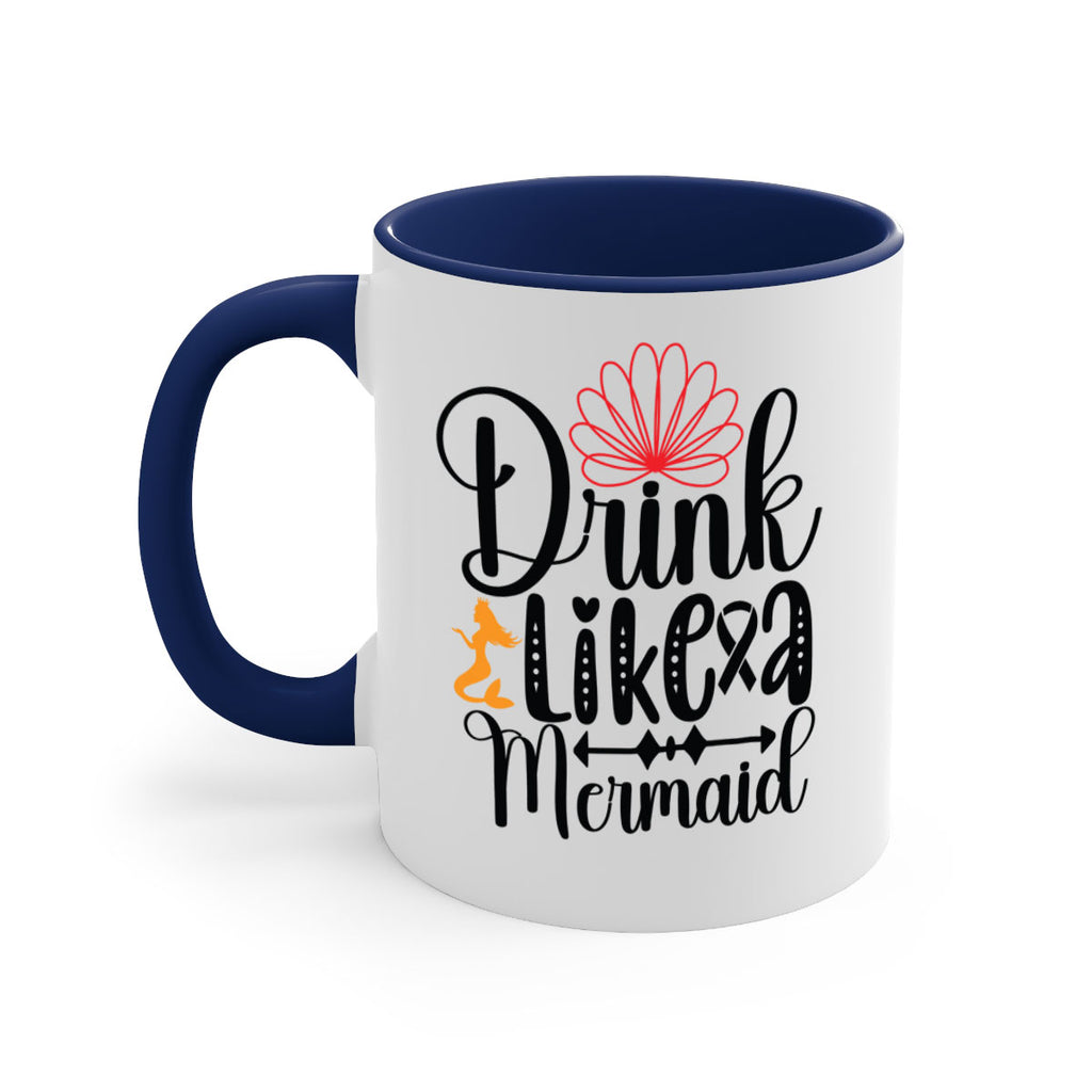 Drink Like a Mermaid 151#- mermaid-Mug / Coffee Cup