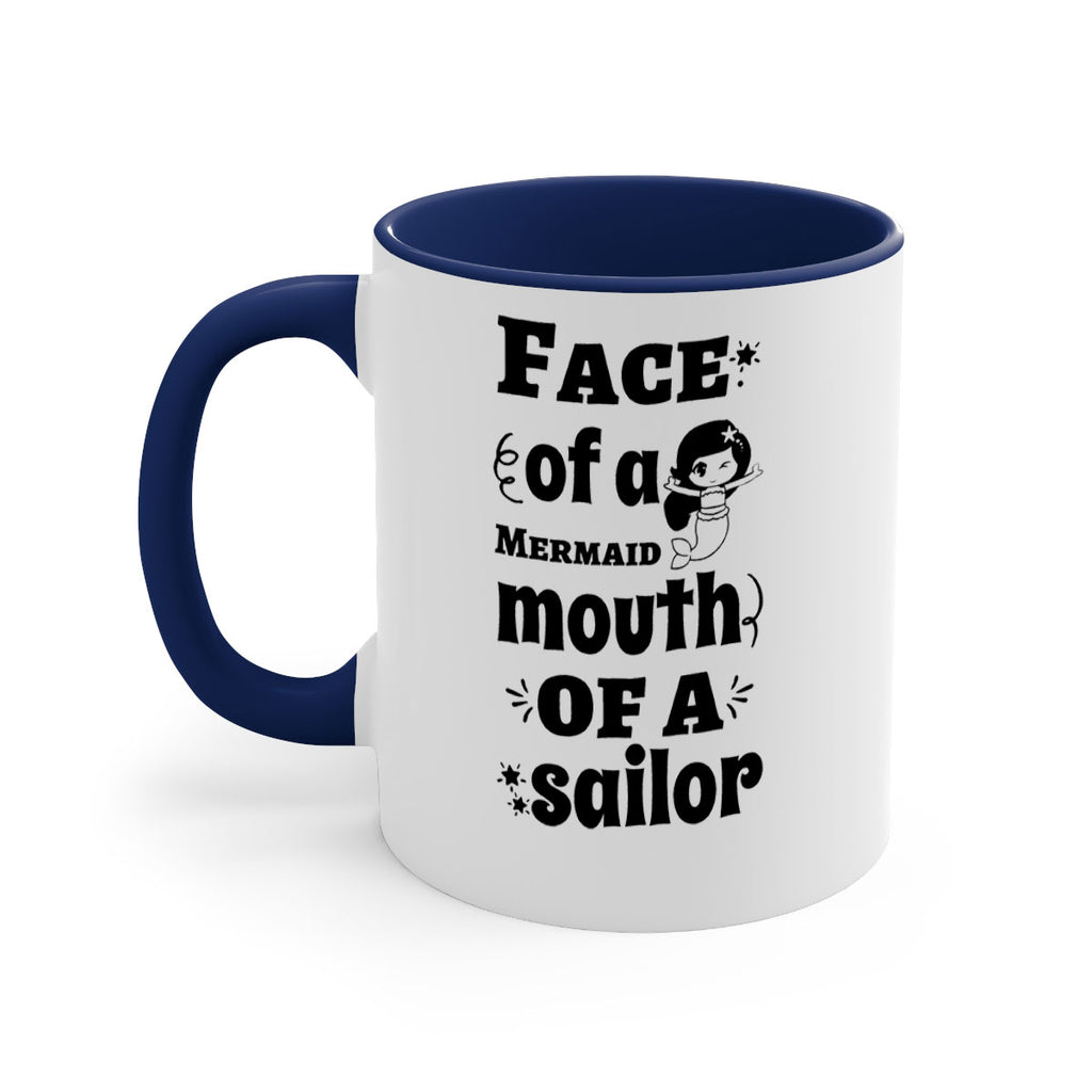 Face of a Mermaid mouth 164#- mermaid-Mug / Coffee Cup