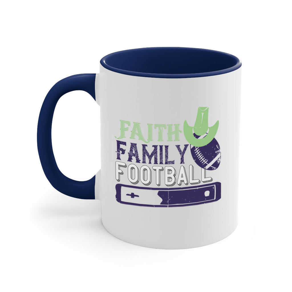 Faith family football 1258#- football-Mug / Coffee Cup
