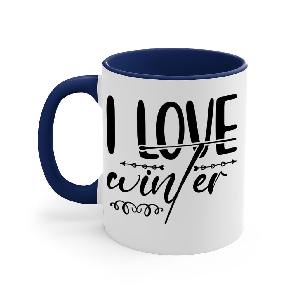 I love winter 243#- winter-Mug / Coffee Cup